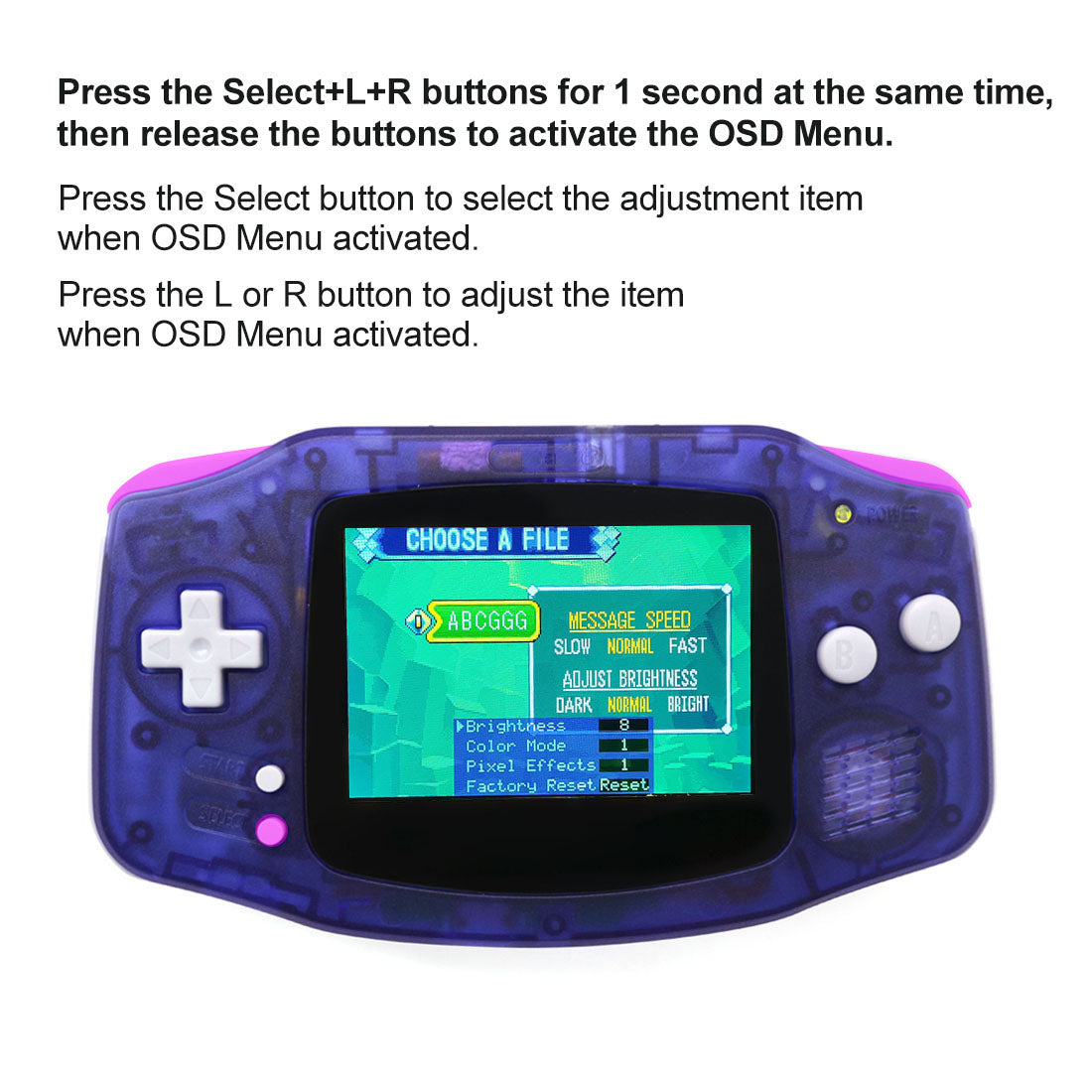 Newest Wireless 720P HDMI GBA Bluetooth Dock Kit V2 For Game Boy Advance GBA Support Bluetooth Wireless Controller