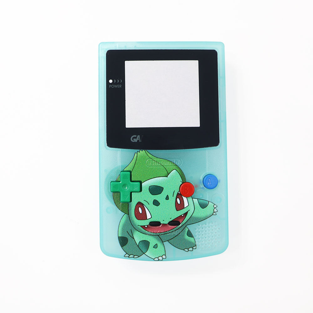 For Gameboy Color GBC Classic Game Console UV Full Housing Case Plastic Shell With Lens, Buttons