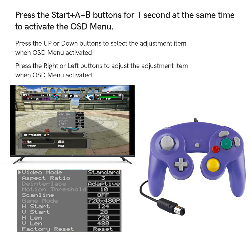 2025 Newest Internal NGC Digital HDMI MOD Kit Digital to Digital HDMI Mod Kit For NGC GameCube Console
