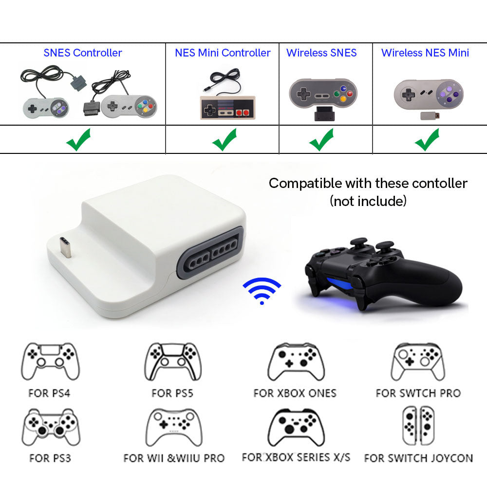 HDMI 720P GBA Bluetooth Dock Kit V2 For Game Boy Advance GBA Support Bluetooth Wireless Controller Playing on TV