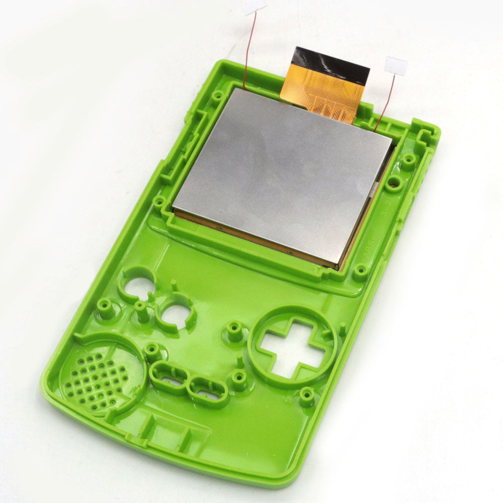 Laminated 2.45" GBC IPS All-in-one HD Backlight Screen Easy Installation OSD Pixel Effect For Gameboy Color GBC with Shell