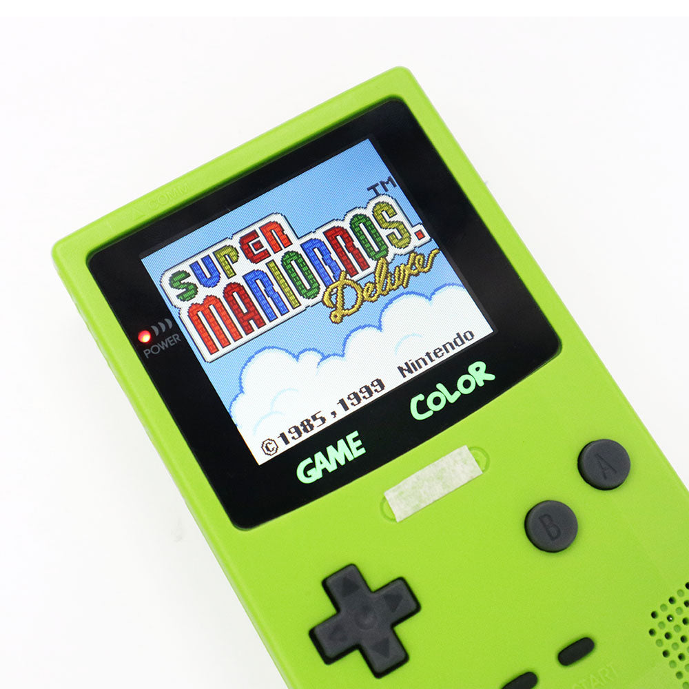 32 LOGO Color Changeable Q5 IPS For GBC Compatible with GAMEBOY COLOR Console Replacement Screen LCD Mod Kits Shell Hollow Len