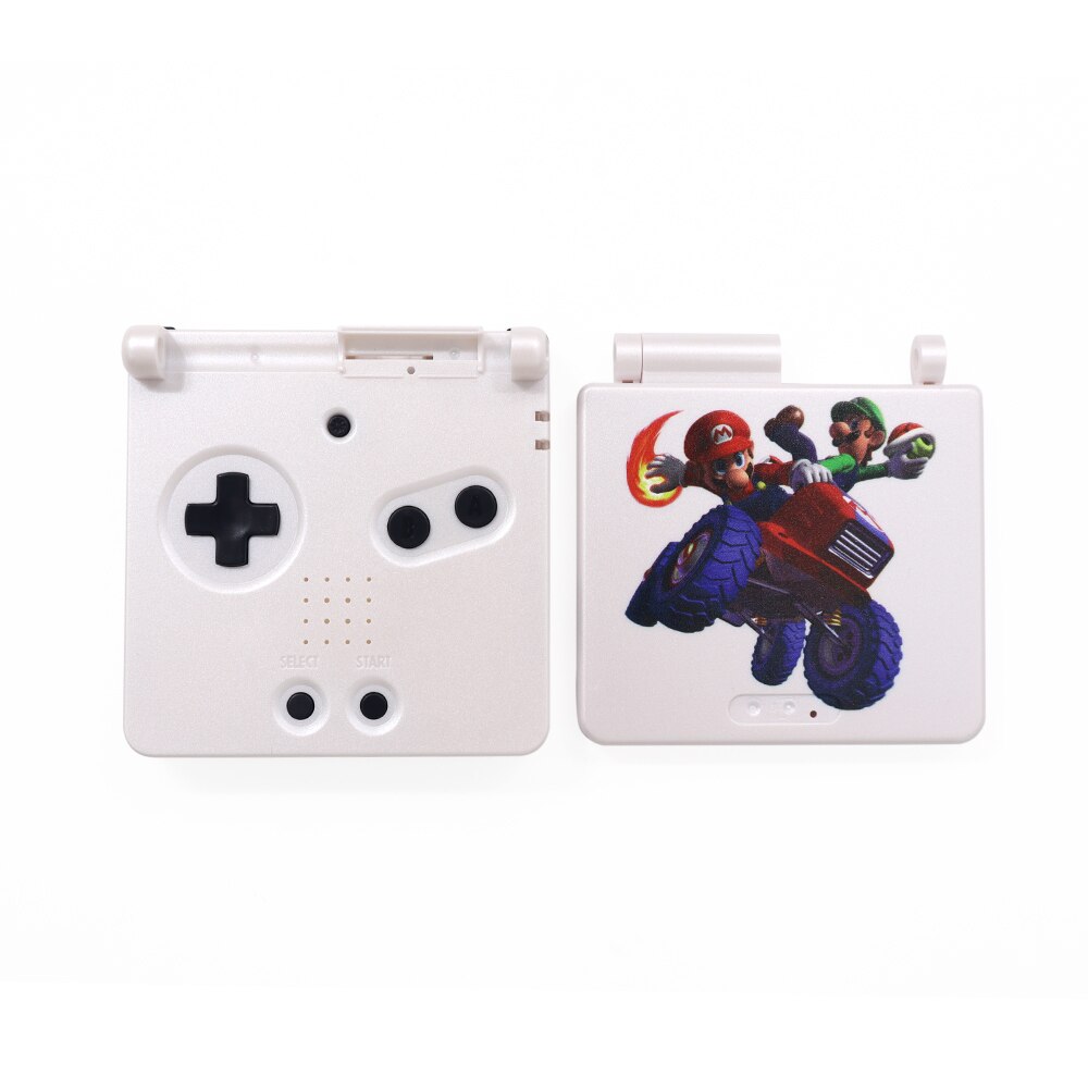 Colorful UV New Housing Shell For Gameboy Advance SP GBA SP Console Replacement Plastic Case