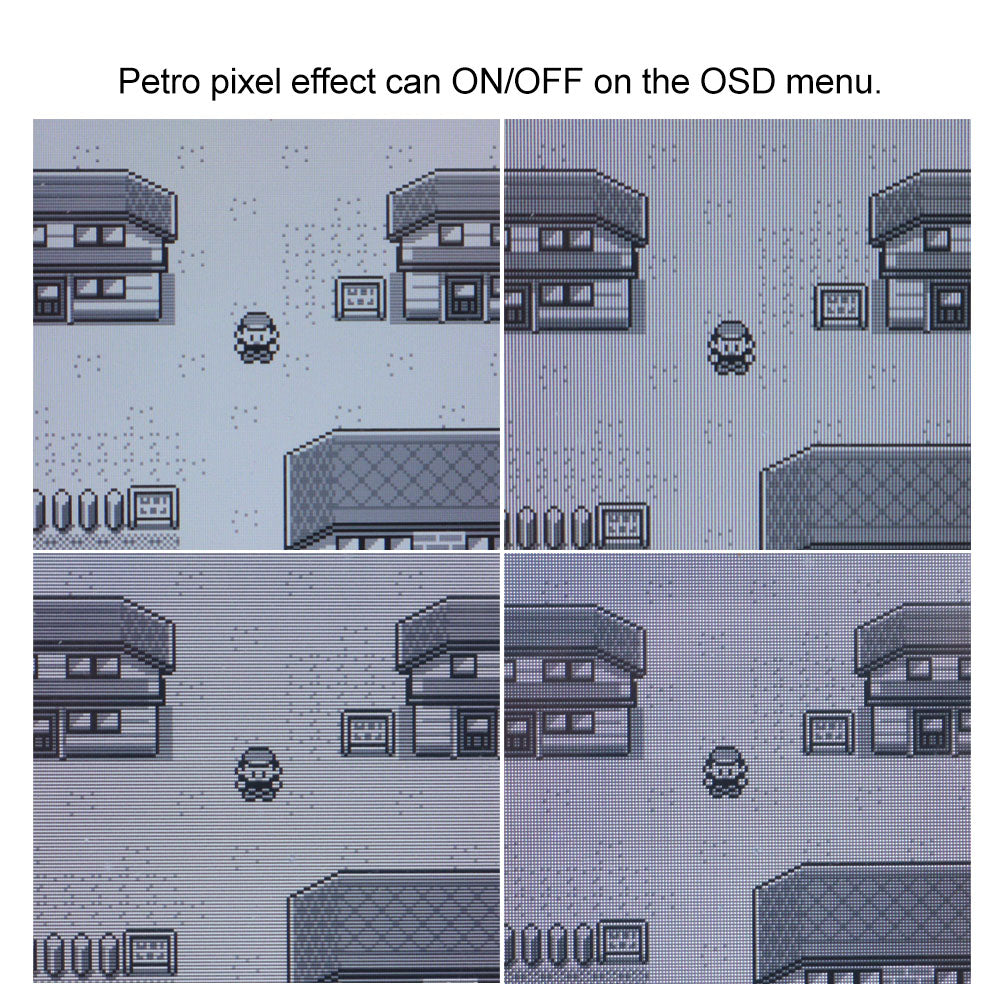 Rechargeable V5 Pro IPS Screen RIPS Housing Color Case Pixel OSD FRM Backlight Highbright LCD Mod Kits for GAMEBOY DMG GBO