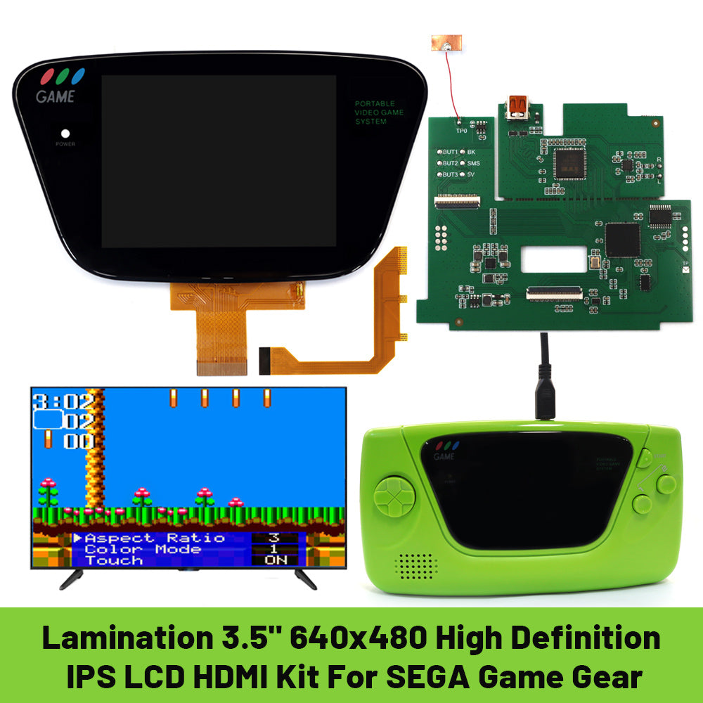HDMI Play on TV For SEGA GG 3.5