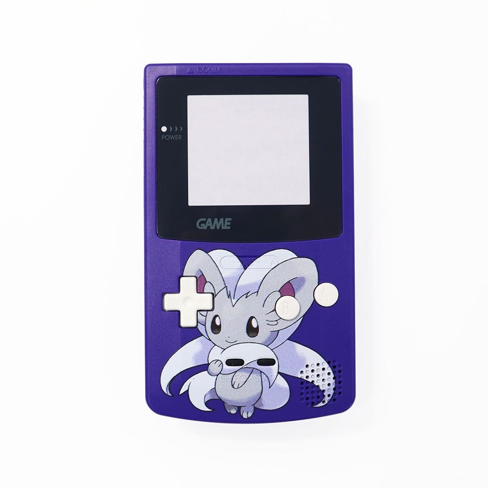 For Gameboy Color GBC Classic Game Console UV Full Housing Case Plastic Shell With Lens, Buttons