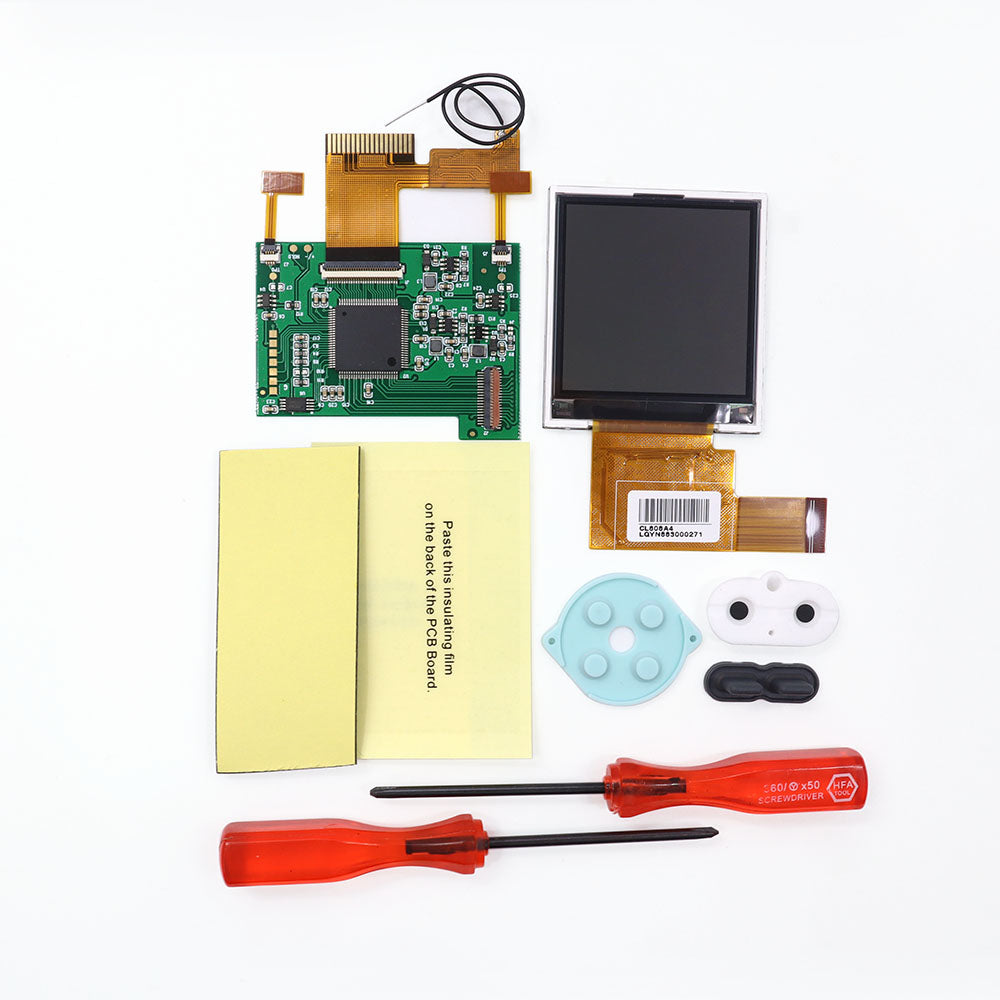 2.2 inch 8 Colors Changing Image GBP BackLight LCD Replacement Mod Kits HighLight Kits for GameBoy Pocket Console