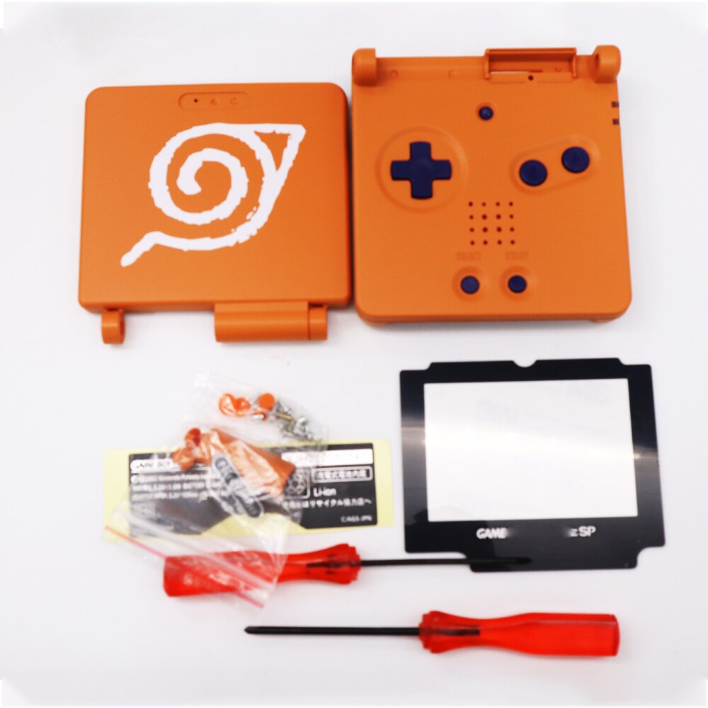 New Colorful Housing Shell For Gameboy Advance SP GBA SP Console Replacement Plastic Case