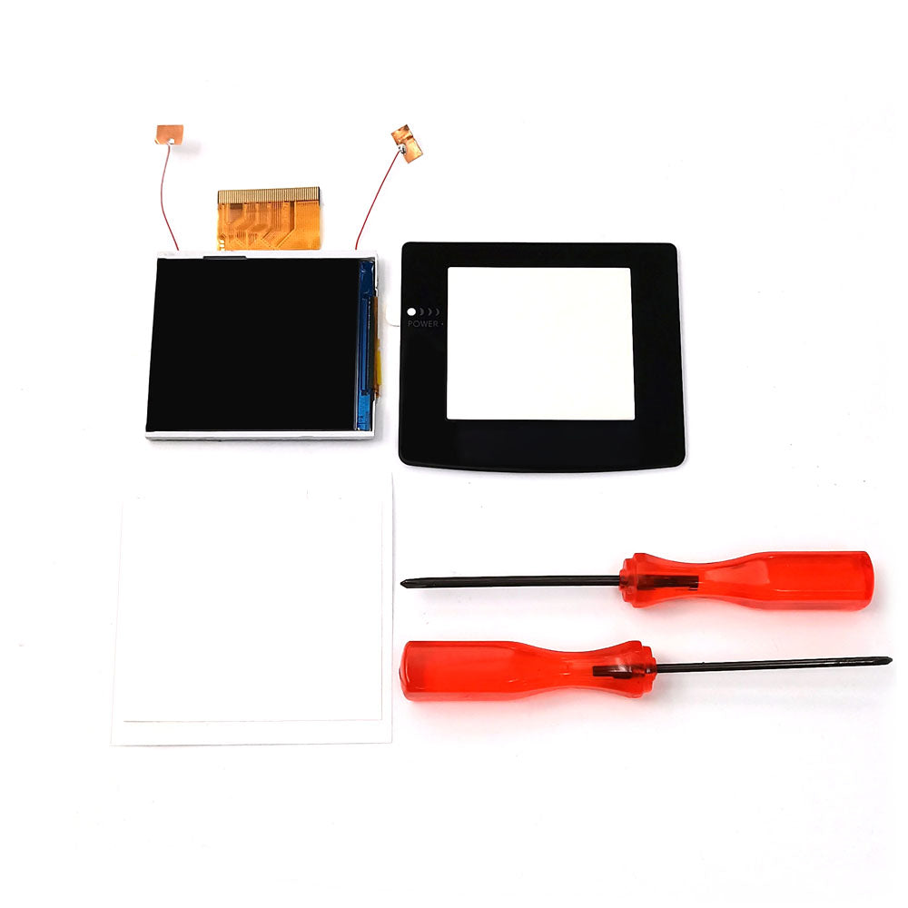 Real Drop In 2.45" GBC IPS Backlight Screen PCB Mod Kits Replacement Easy Installation OSD Pixel Effect For Gameboy Color
