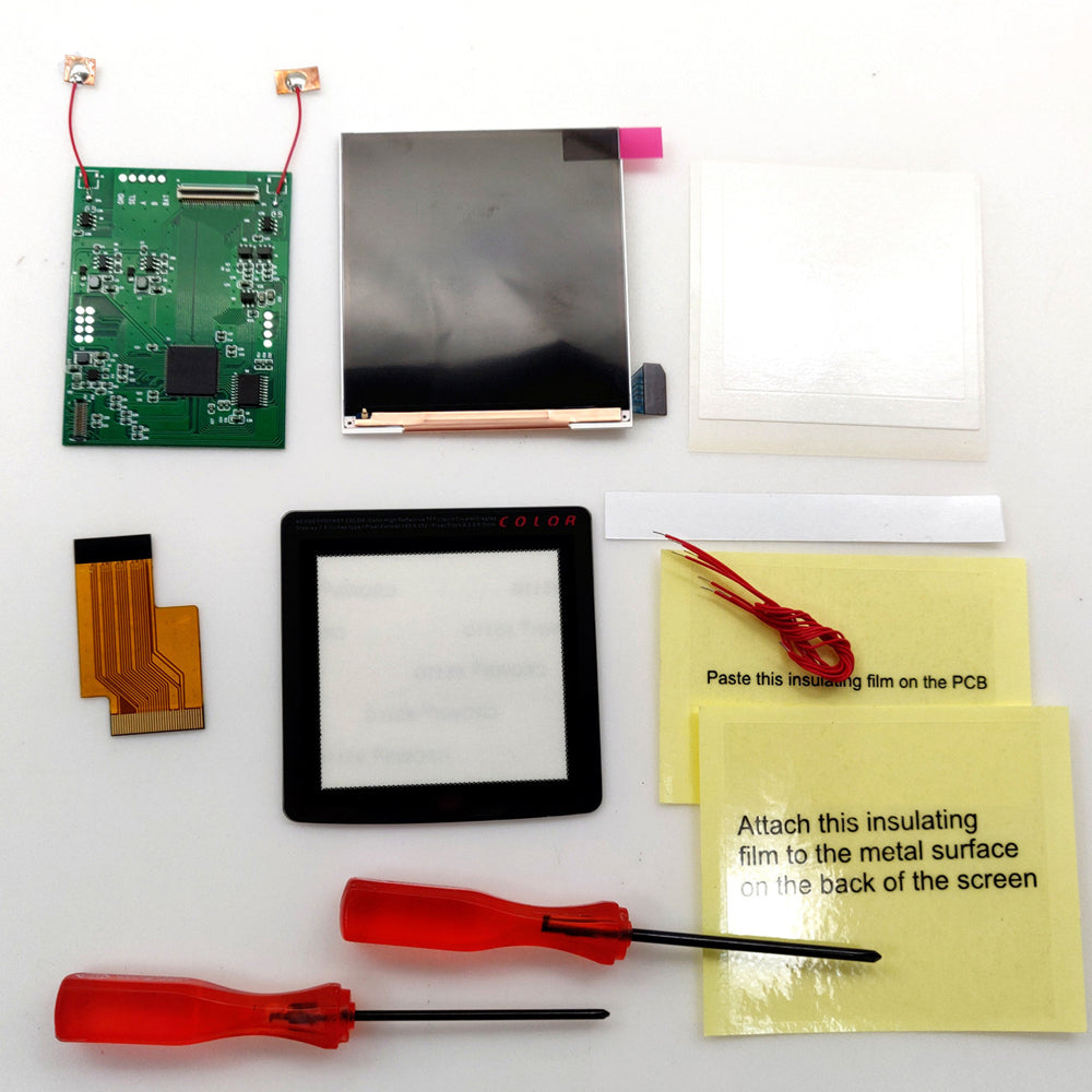 HISPEEDIDO Super OSD DIY Coloful Q5 Larger Screen LCD display For NGPC Backlight LCD Kit For NEOGEO Pocket Color Game Console