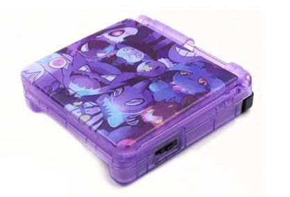 Colorful UV New Housing Shell For Gameboy Advance SP GBA SP Console Replacement Plastic Case