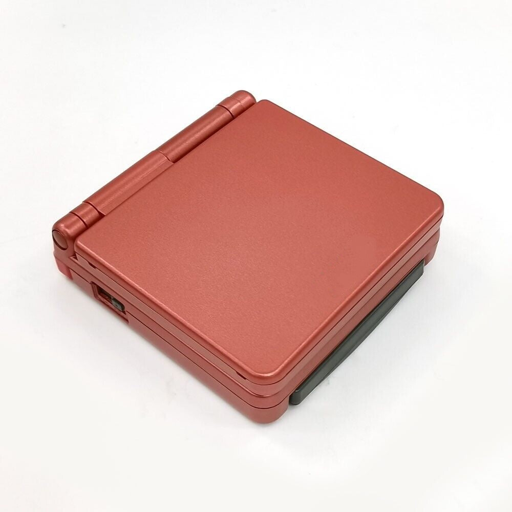 Red Refurbished Game Boy Advance GBA SP V5 Backlit IPS Screen Game Console Menu OSD 15 Level Game system