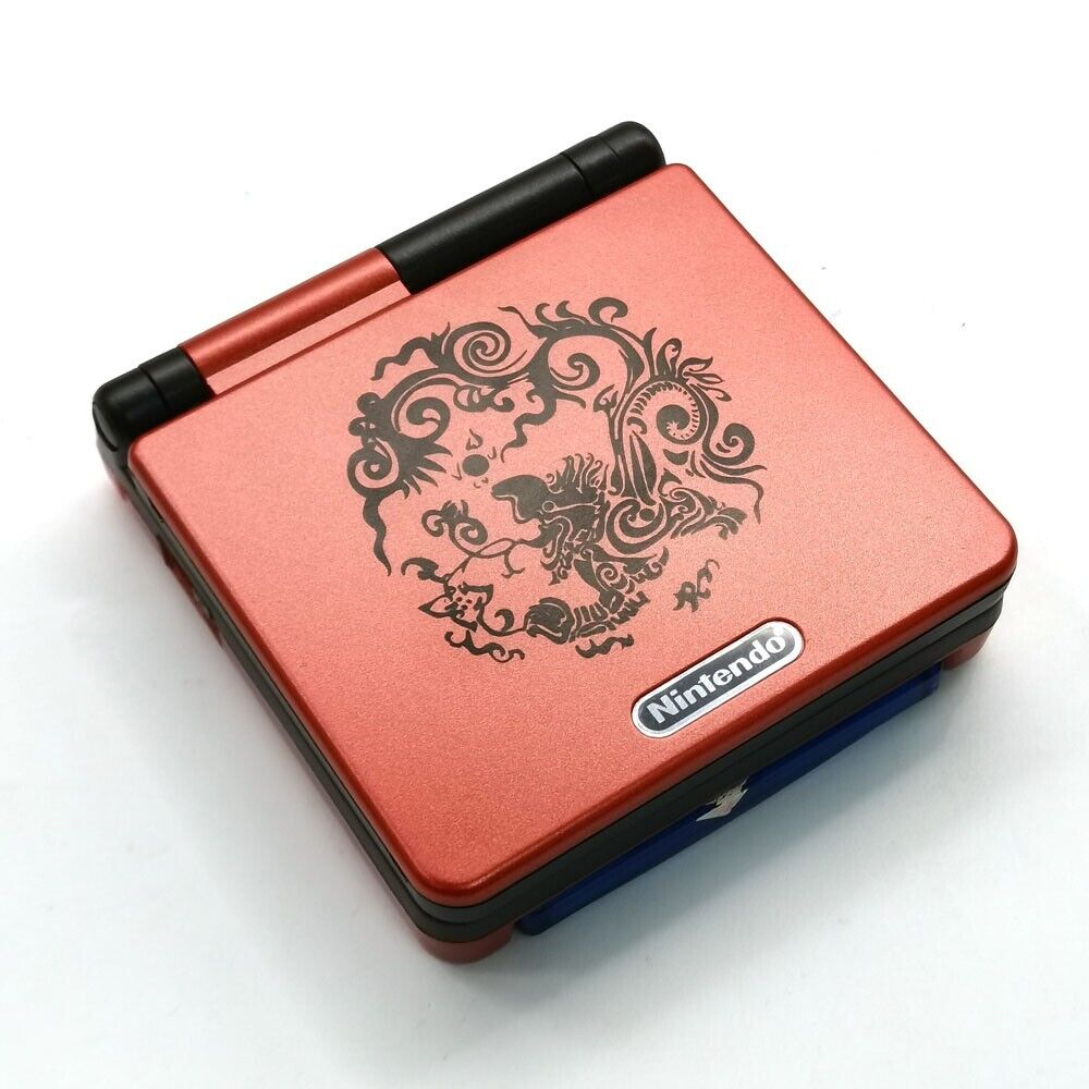 Red Dragon GBA SP V5 Backlit IPS Screen Game Console Menu OSD 15 Level Game Boy Advance SP Game system