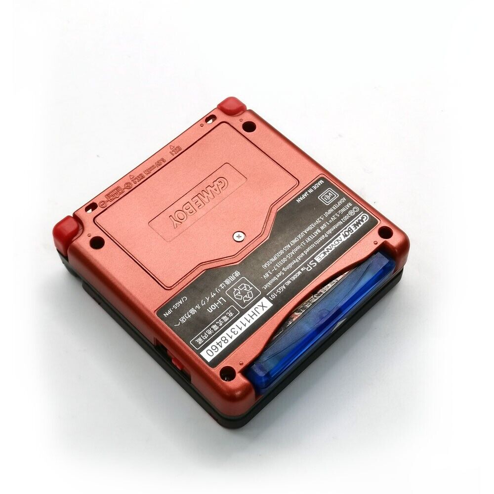 Red Dragon GBA SP V5 Backlit IPS Screen Game Console Menu OSD 15 Level Game Boy Advance SP Game system