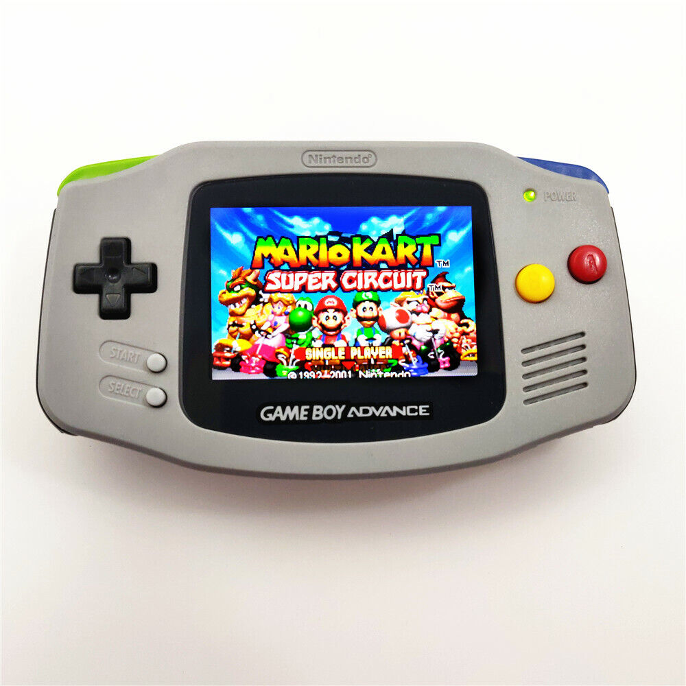 Multi Color V2 Screen GBA Game Boy Advance Game Console with V2 iPS Backlight LCD MOD System