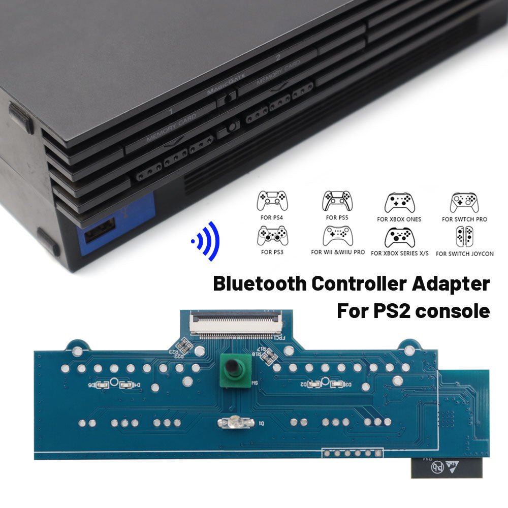 For PS2 Fat iBlueControlMod Bluetooth Wireless Controller Internal Adapter PCB Board Bluetooth Gamepad Adapter