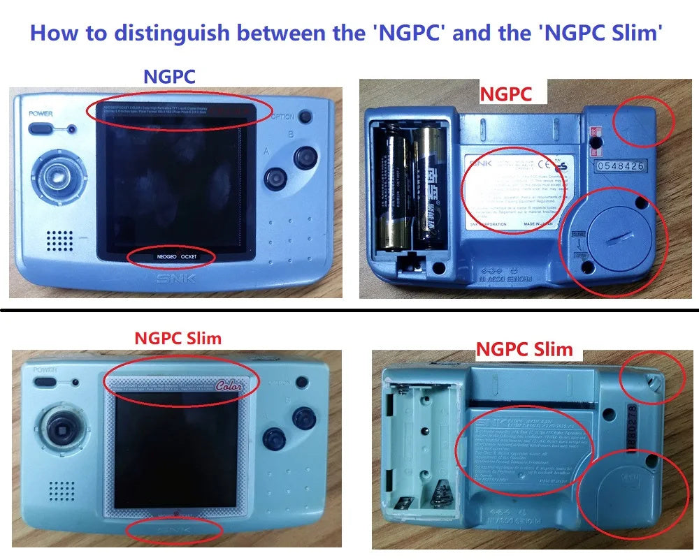 HISPEEDIDO Super OSD DIY Coloful Q5 Larger Screen LCD display For NGPC Backlight LCD Kit For NEOGEO Pocket Color Game Console