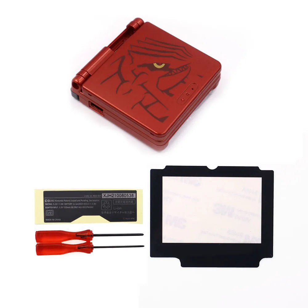 New Colorful Housing Shell For Gameboy Advance SP GBA SP Console Replacement Plastic Case