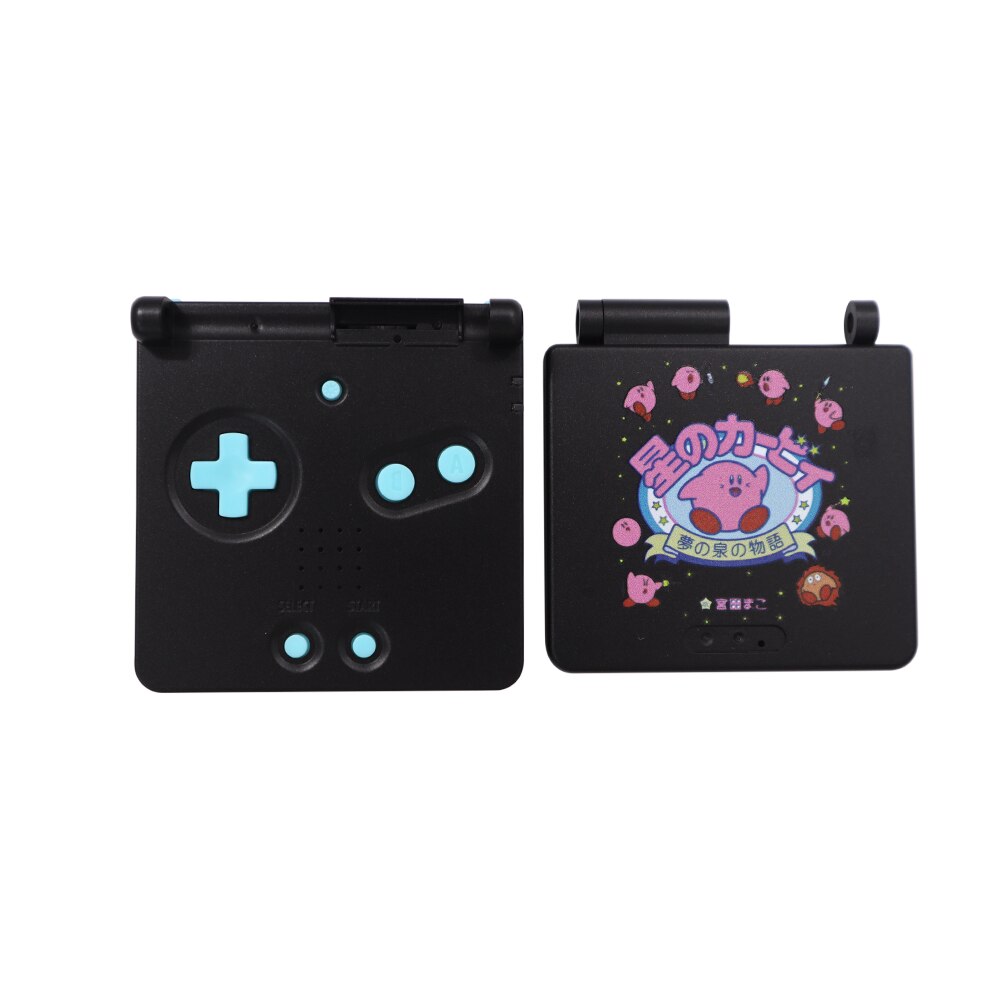 Colorful UV New Housing Shell For Gameboy Advance SP GBA SP Console Replacement Plastic Case
