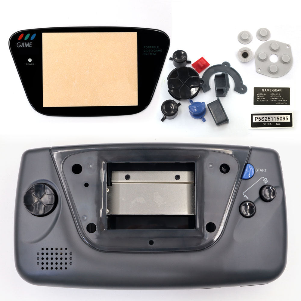 For Sega Game Gear Replacement Game Gear ABS Housing Shell Kit For Sega Game Gear Sega GG