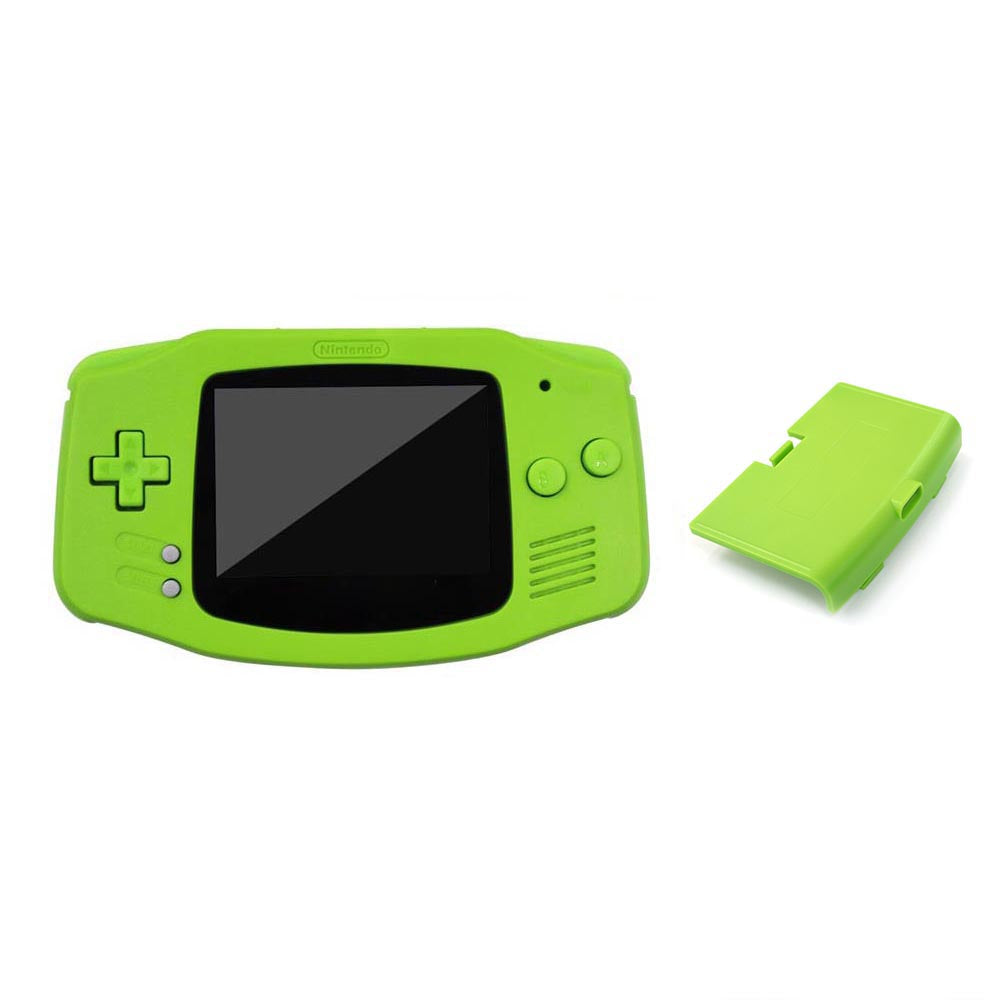 Type C battery cover New Housing Shell For Game boy Advance GBA Replacement Plastic Case Full set Fits For Laminated V5 ,V2 IPS Screen