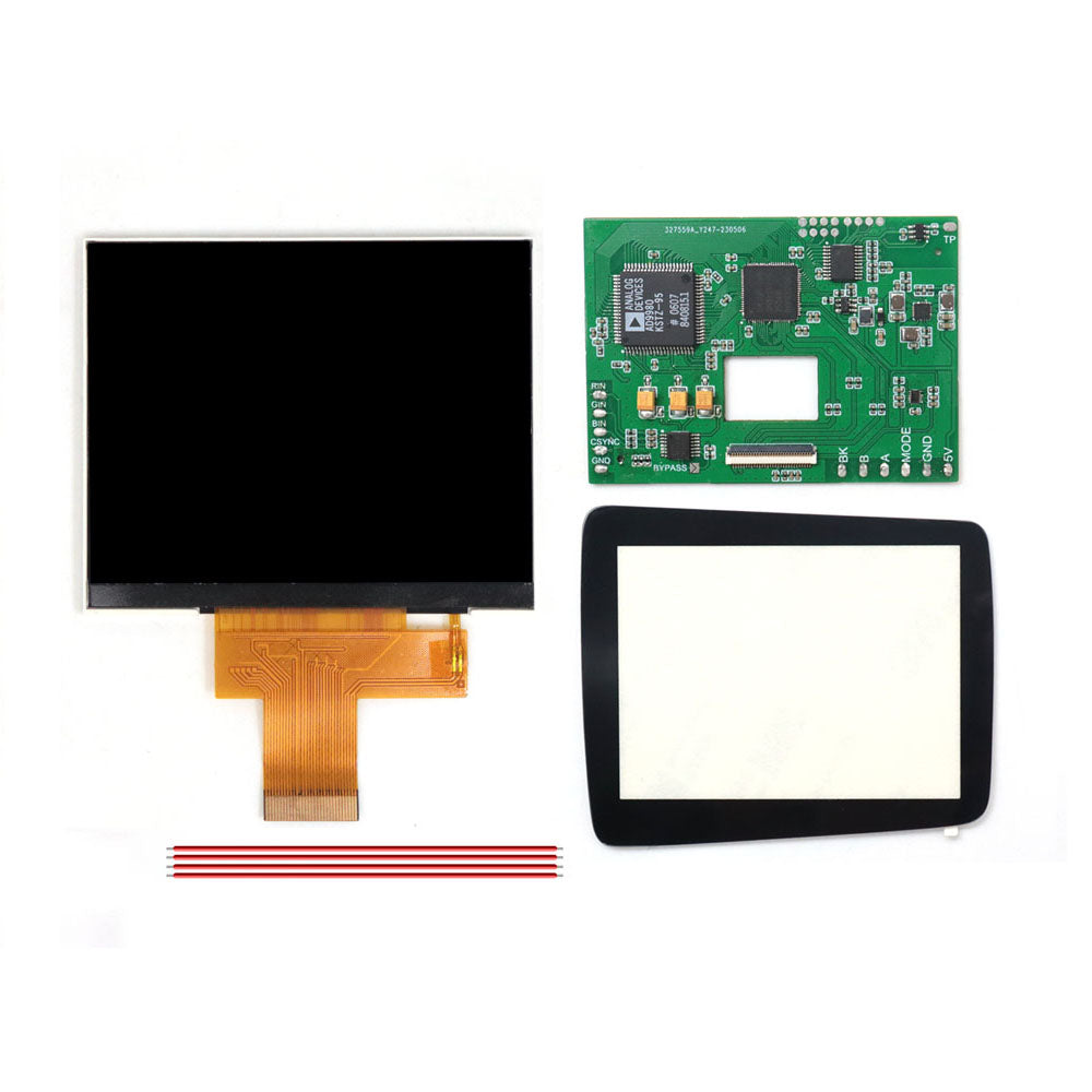 Newest for Sega NOMAD LCD IPS Screen Replacements KIts OSD Menu Hight Light 3.5" 640x480 HD Highlight Brightness Screen