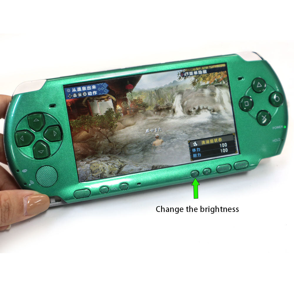 For PSP3000 Highlight High Brightness Drop in IPS LCD Screen For PSP 3000 No Need Solder Easy to Install