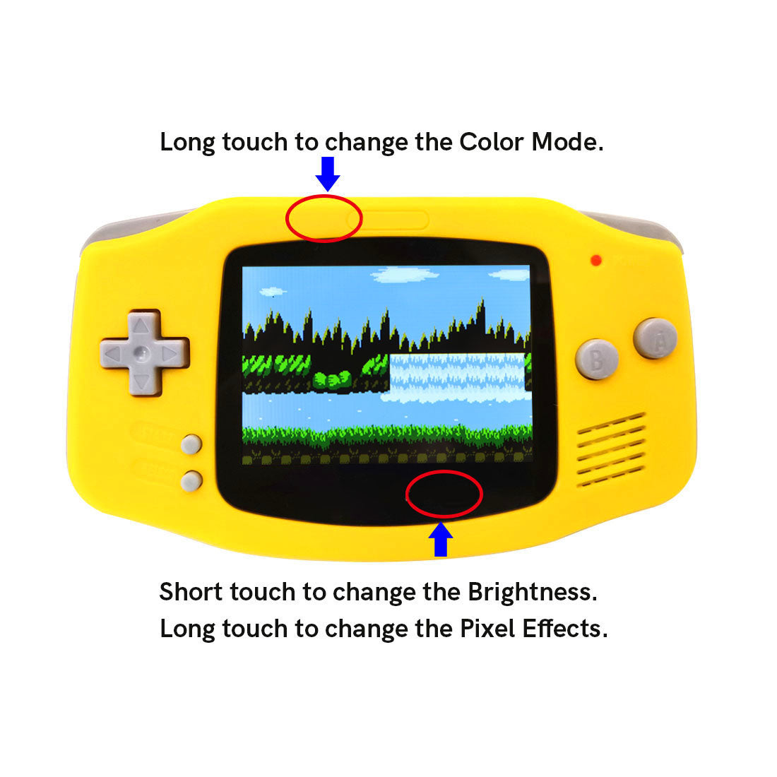 Multi Color Lens Pre-Laminated IPS 3.0 inch V5 Drop in Screen For GBA LCD Kits for Gameboy Advance GBA