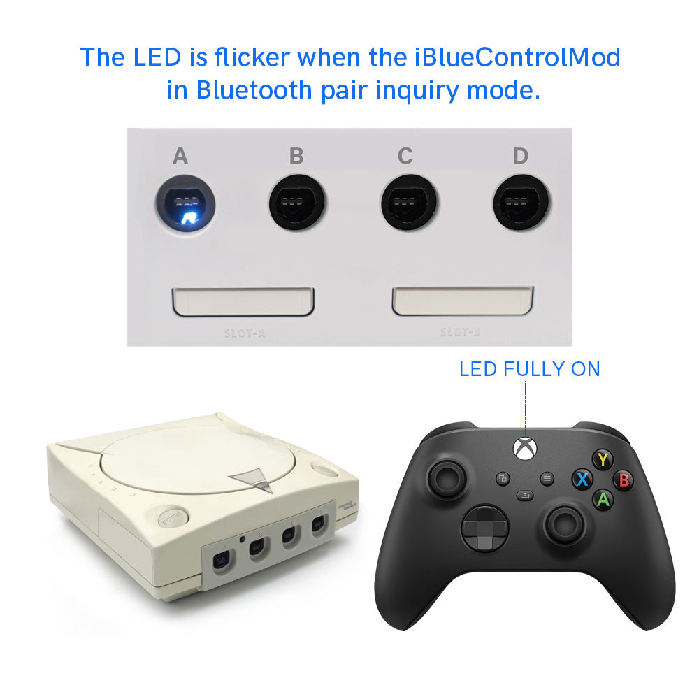 For SEGA DC Wireless iBlueControlMod Bluetooth Controller Internal Adapter For SEGA DC Dreamcast Console Wireless Controller