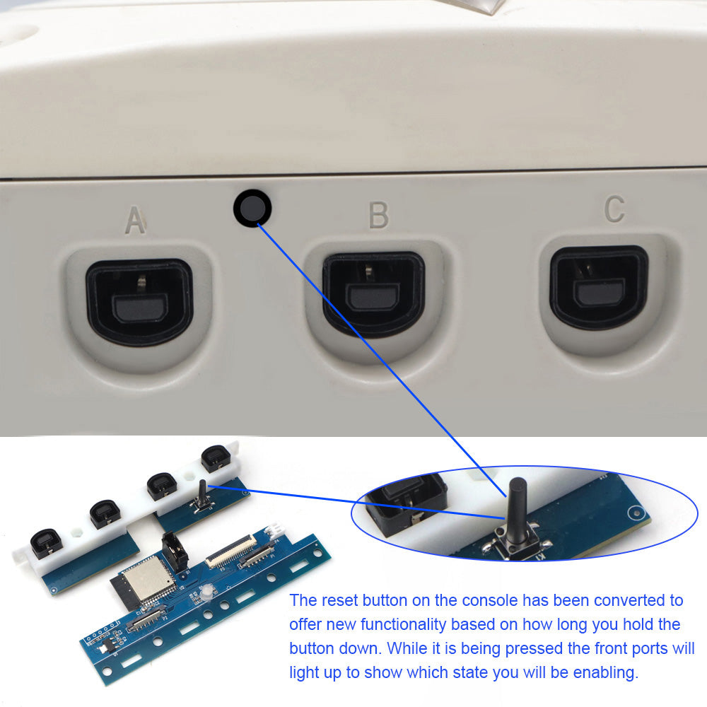 For SEGA DC Wireless iBlueControlMod Bluetooth Controller Internal Adapter For SEGA DC Dreamcast Console Wireless Controller