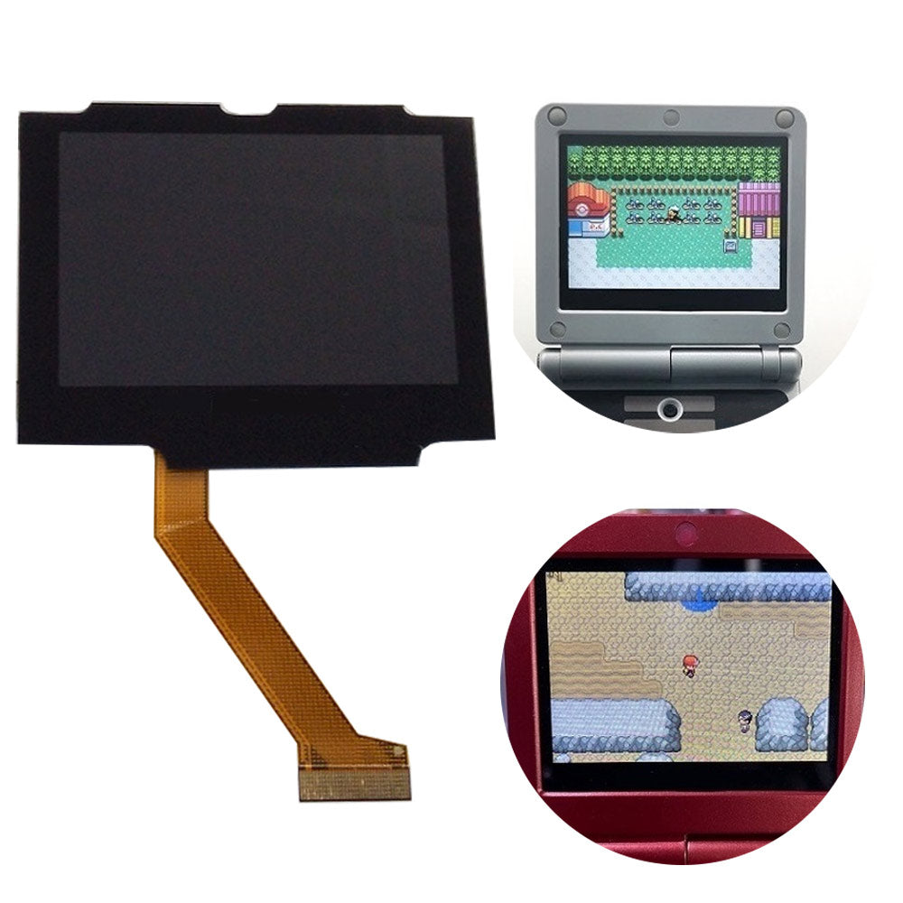 850mah Battery Pak For GBA SP V2 Screen set IPS LCD Backlight Screen High Brightness Laminated Display LCD Set with Shell