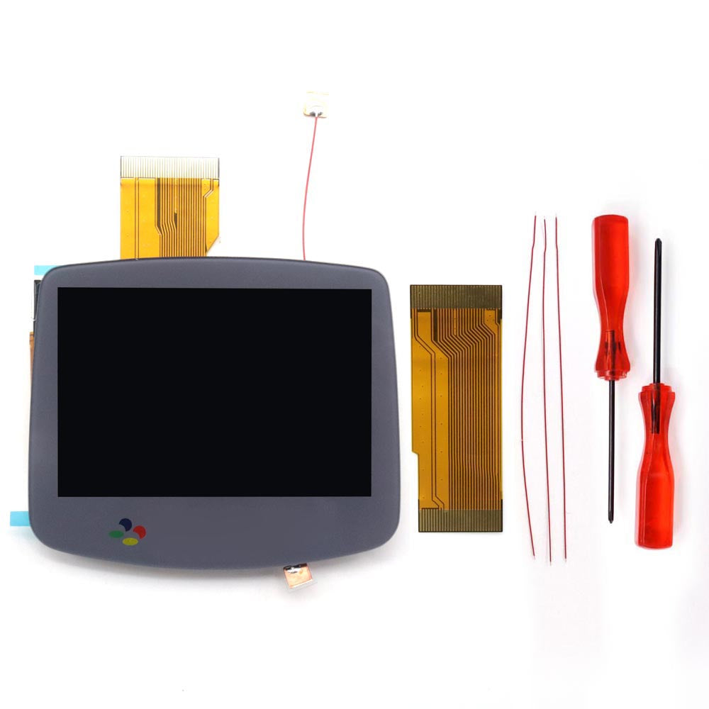 Multi Color Lens Pre-Laminated IPS 3.0 inch V5 Drop in Screen For GBA LCD Kits for Gameboy Advance GBA