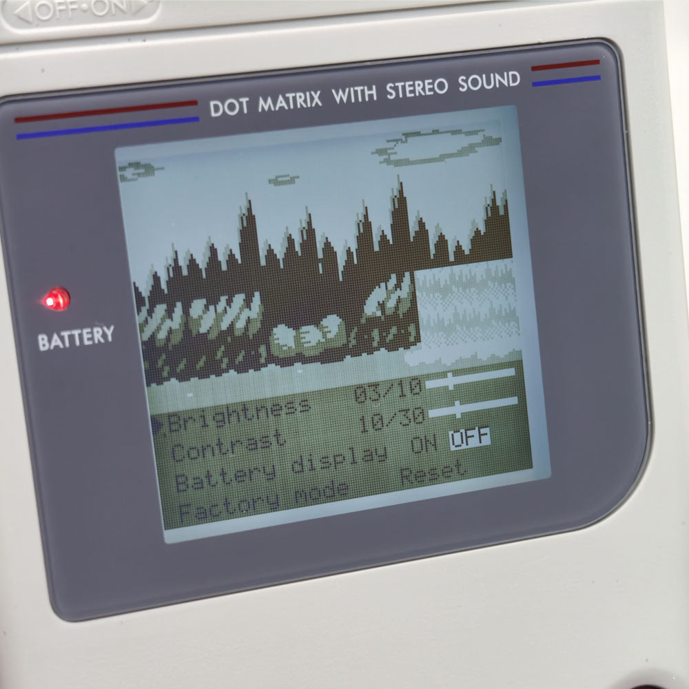 HISPEEDIDO 2.5 inches Grayscale LCD Screen Kit For GameBoy GB DMG Same Display Size Easy Install Drop-in OSD Menu