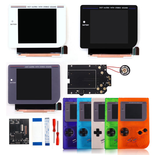 Black/White Laminated Q5 3.1 inches Larger Display HD IPS RIPS Screen OSD FRM For GBO DMG LCD Kits Housing Shell Case
