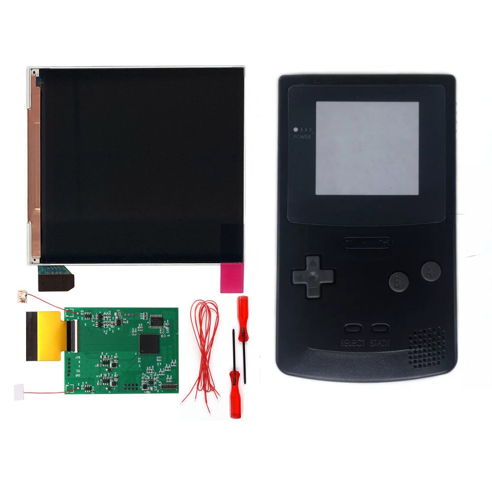 HISPEEDIDO Q5 IPS Highlight Screen For GBC LCD Display IPS Screen Mod Kits replacement Screen