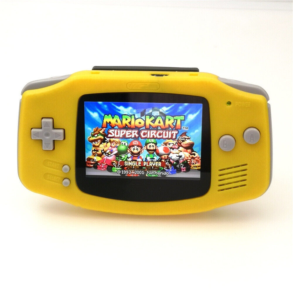 Multi-Color 10 Levels Brightness Backlit V2 iPS LCD Highght Screen Game Boy Advance GBA Console