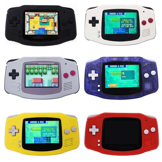 Refurbished Game Boy Advance GBA Game Console Build with IPS V5 3.0 inch Screen OSD Menu 720x480 Backlight LCD MOD