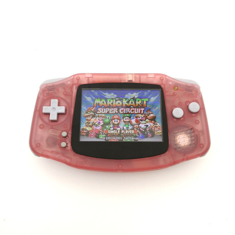 Multi-Color 10 Levels Brightness Backlit V2 iPS LCD Highght Screen Game Boy Advance GBA Console