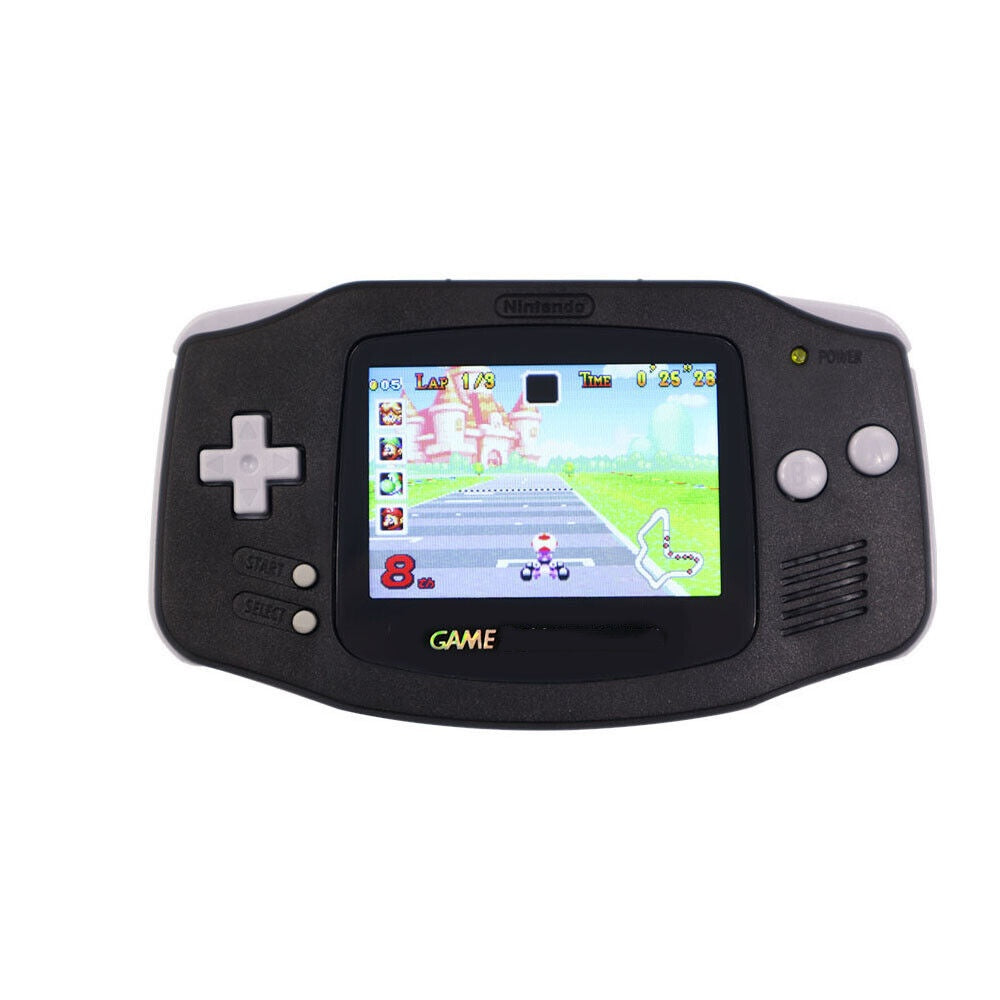 Refurbished Game Boy Advance GBA Game Console with IPS V5 3.0 inch Screen OSD Menu 720x480 Backlight LCD MOD