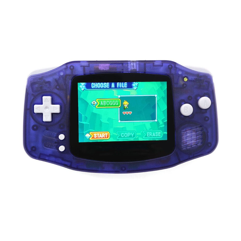 Refurbished Game Boy Advance GBA Game Console Build with IPS V5 3.0 inch Screen OSD Menu 720x480 Backlight LCD MOD