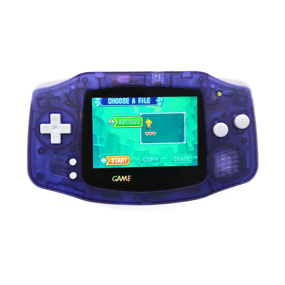 Refurbished Game Boy Advance GBA Game Console with IPS V5 3.0 inch Screen OSD Menu 720x480 Backlight LCD MOD