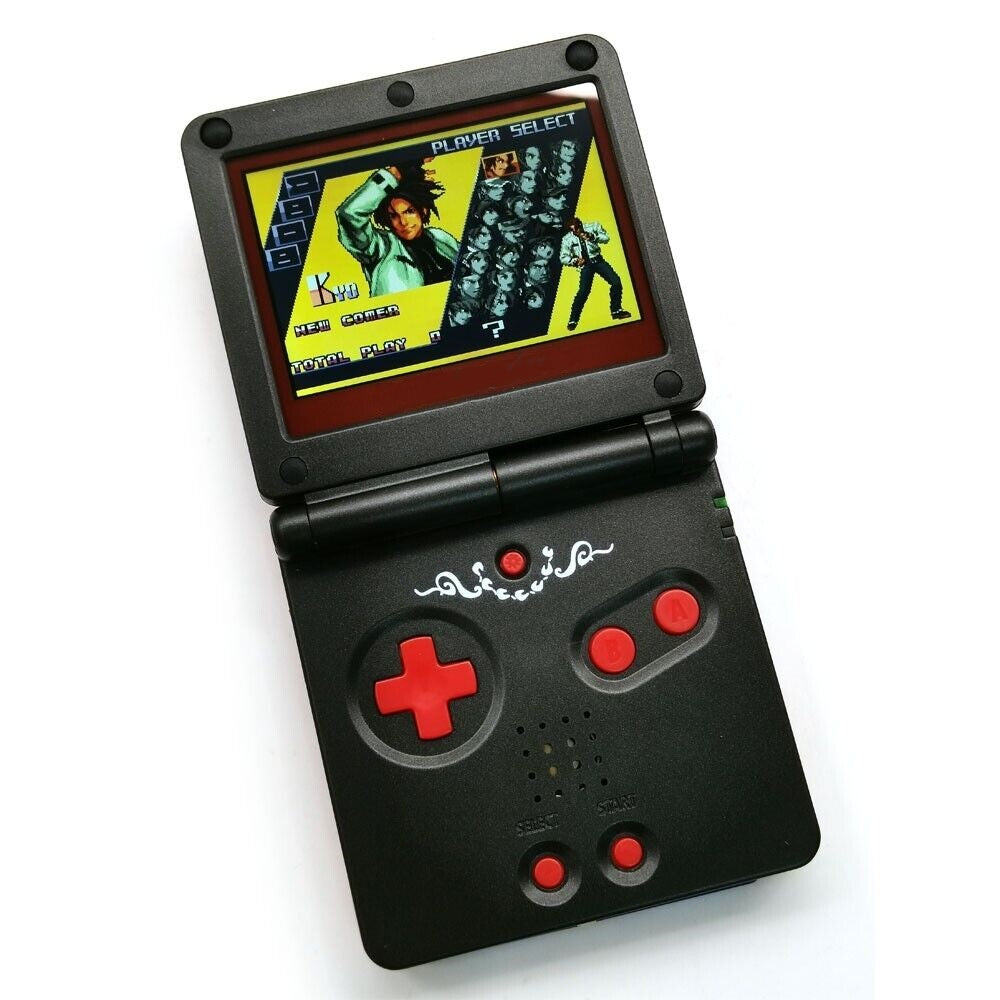 Red Dragon GBA SP V5 Backlit IPS Screen Game Console Menu OSD 15 Level Game Boy Advance SP Game system