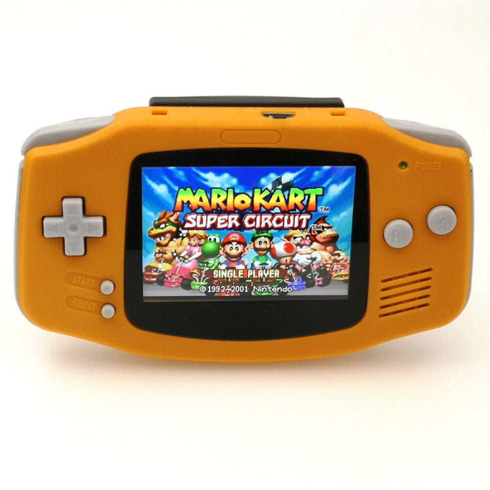 Multi-Color 10 Levels Brightness Backlit V2 iPS LCD Highght Screen Game Boy Advance GBA Console