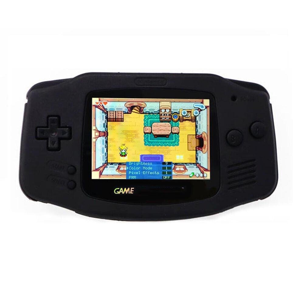 Refurbished Game Boy Advance GBA Game Console with IPS V5 3.0 inch Screen OSD Menu 720x480 Backlight LCD MOD