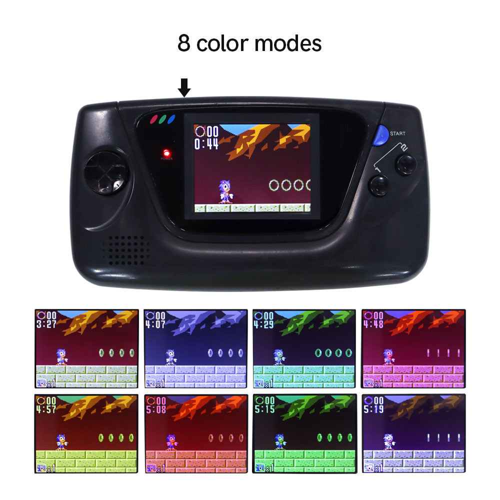 3.5 inch 8 color Touch Control Backlight LCD Display Screen For Sega Game Gear GG , Mod Kits DIY Updated Console