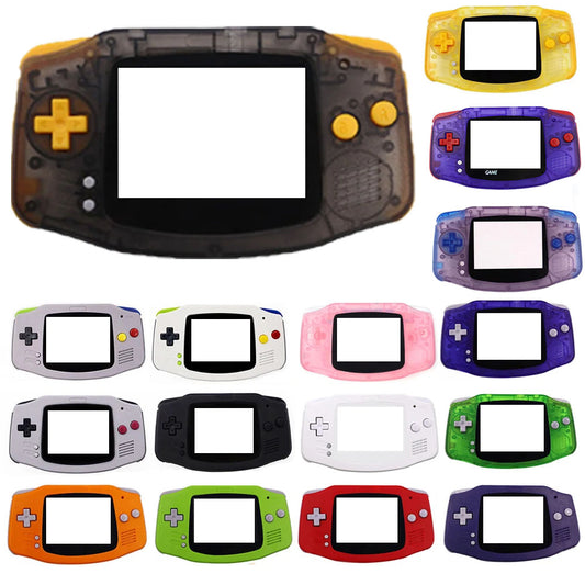 New Full Housing shell Replacement Protective Housing Lens Buttons Rubbers Fit For GBA Original Size