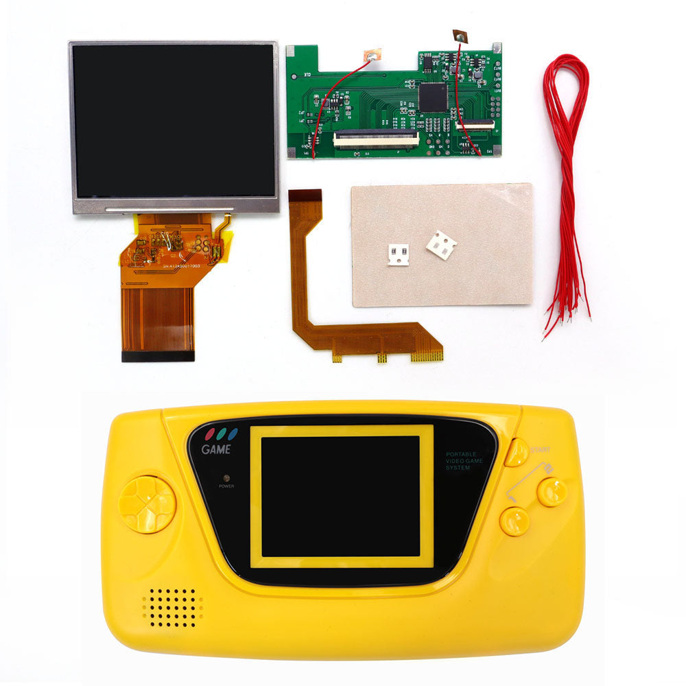 3.5 inch 8 color Touch Control Backlight LCD Display Screen For Sega Game Gear GG , Mod Kits DIY Updated Console