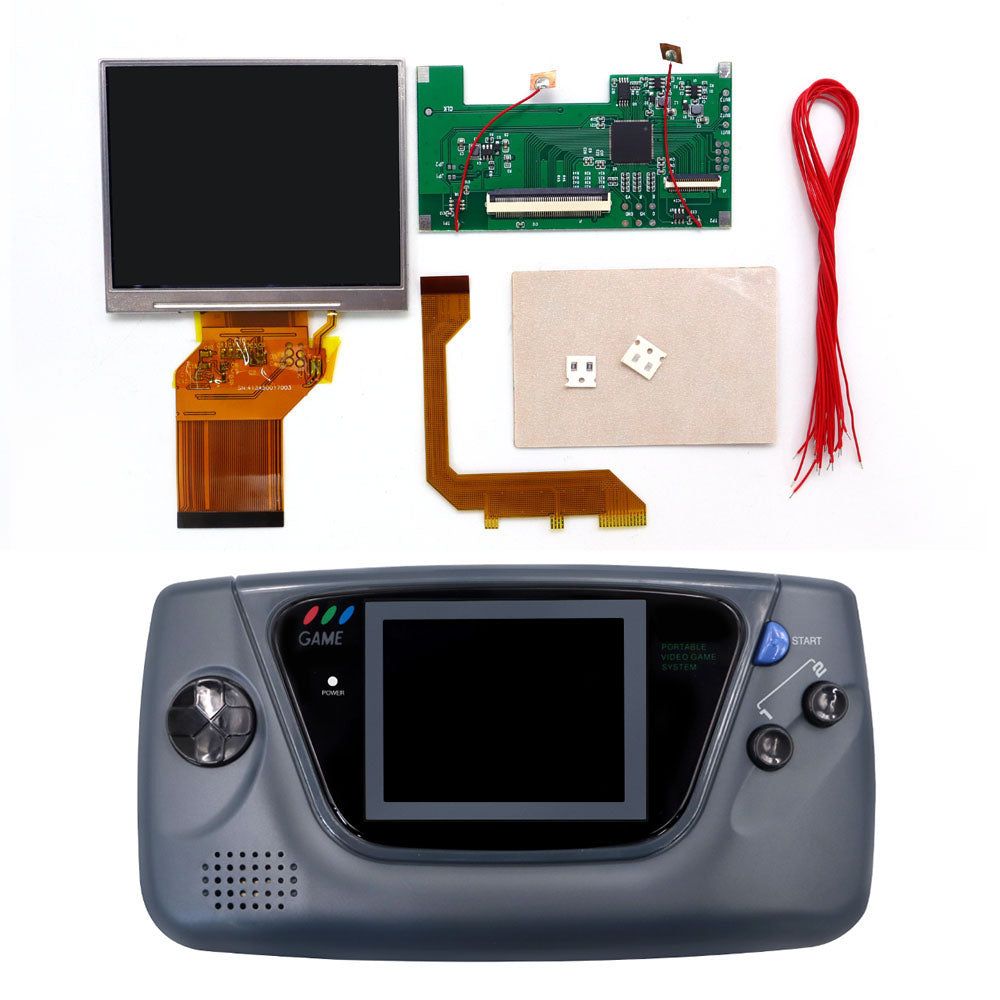 3.5 inch 8 color Touch Control Backlight LCD Display Screen For Sega Game Gear GG , Mod Kits DIY Updated Console