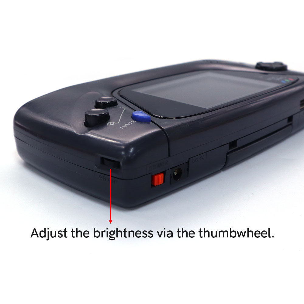 3.5 inch 8 color Touch Control Backlight LCD Display Screen For Sega Game Gear GG , Mod Kits DIY Updated Console