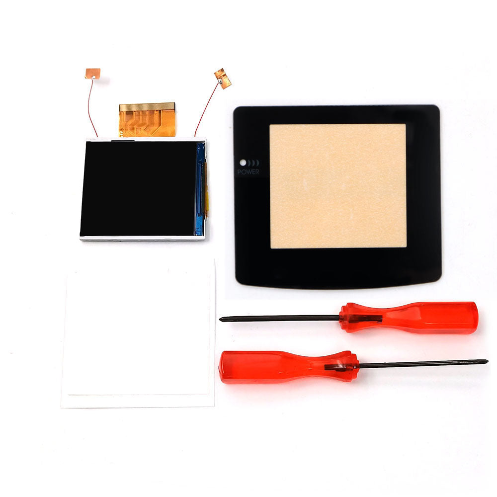 Real Drop In 2.45" GBC IPS Backlight Screen PCB Mod Kits Replacement Easy Installation OSD Pixel Effect For Gameboy Color